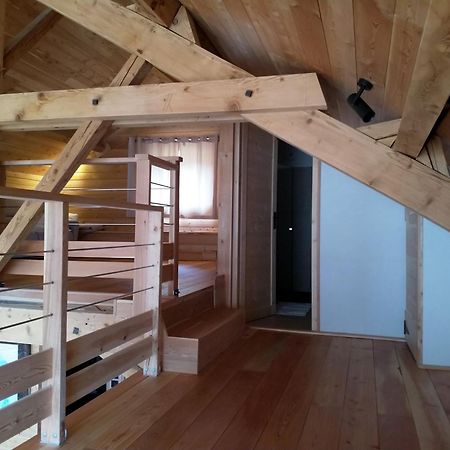 Ferienwohnung Le Grenier Du Roux Abriès Exterior foto