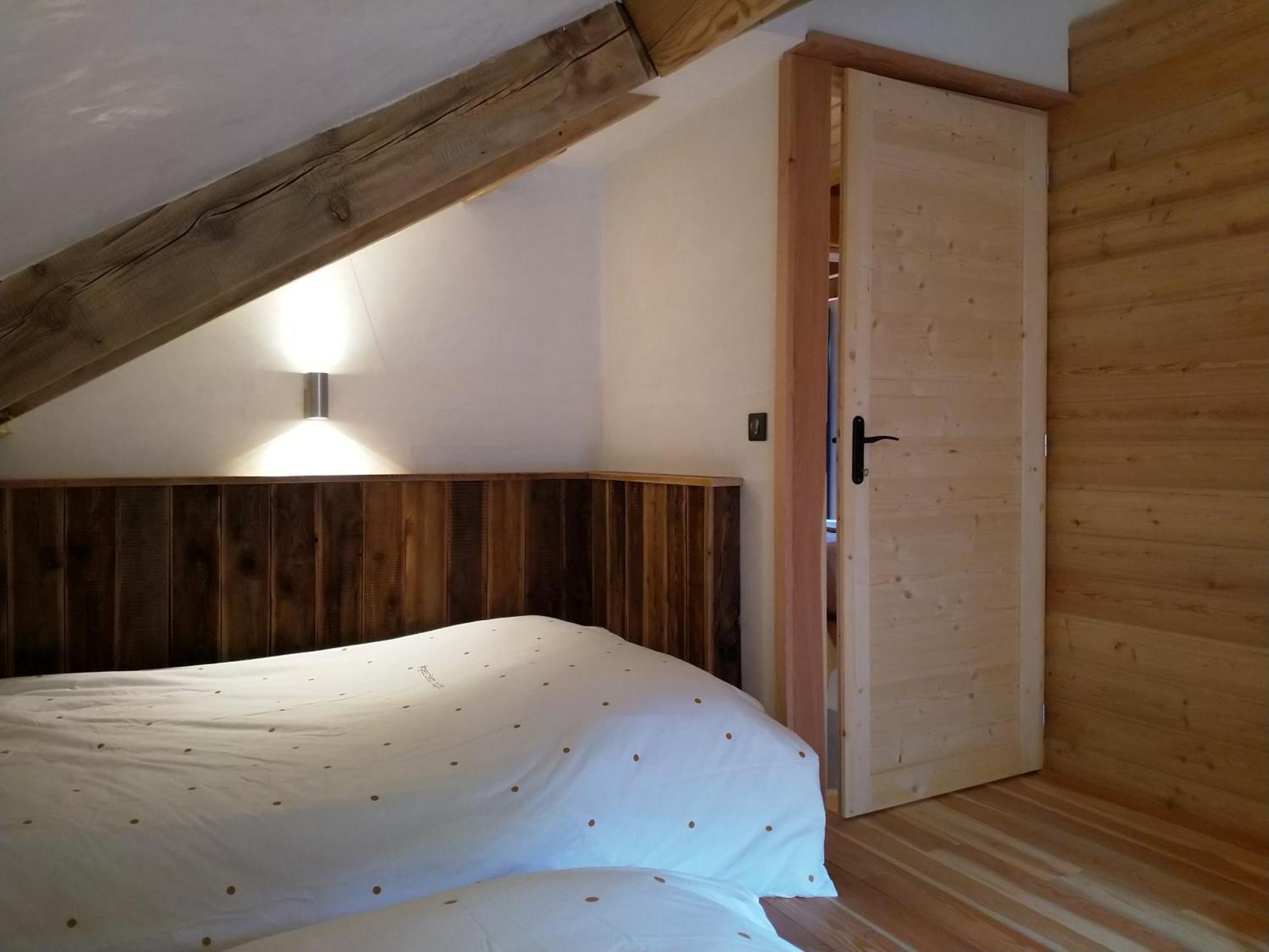Ferienwohnung Le Grenier Du Roux Abriès Exterior foto
