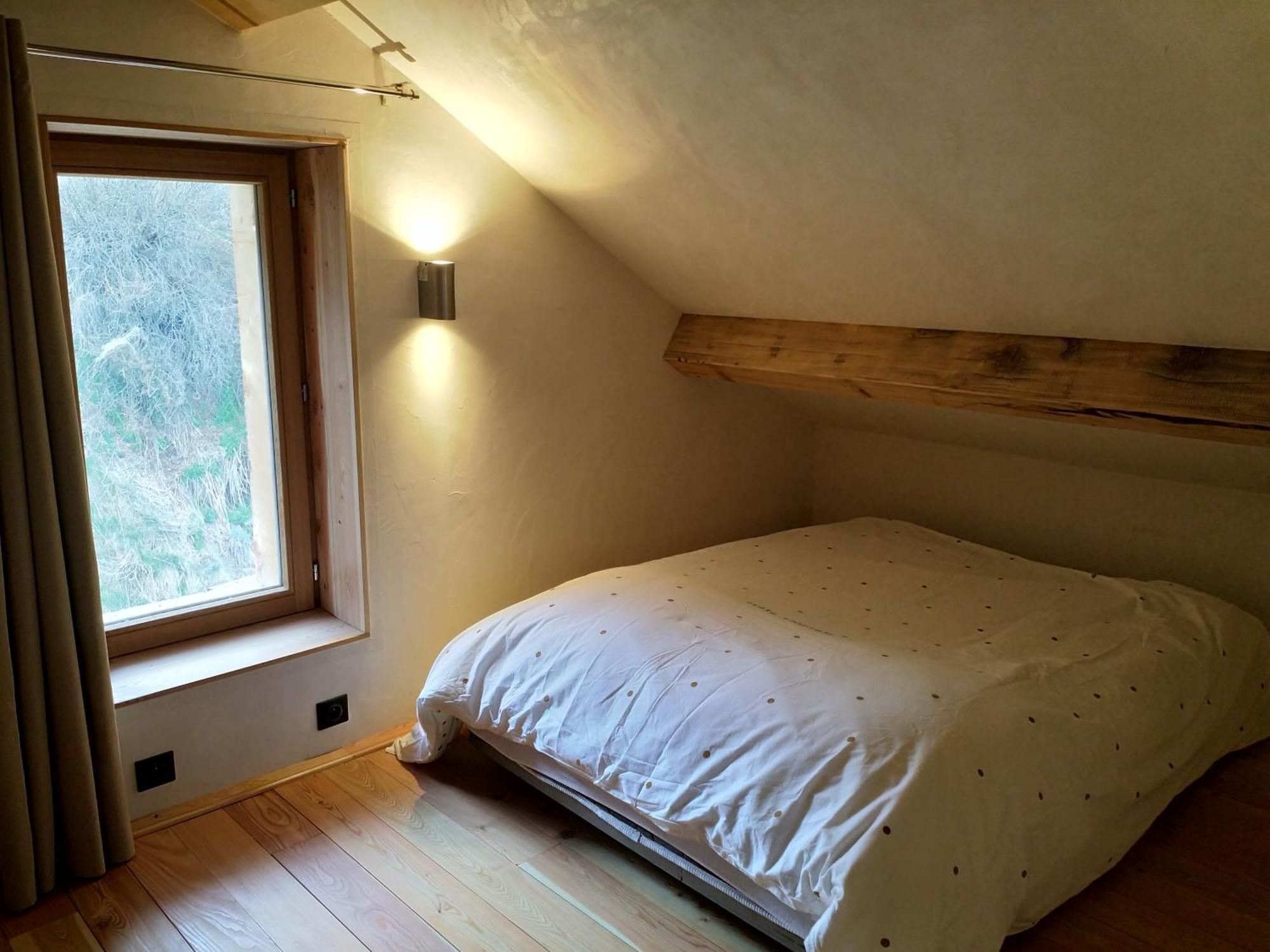 Ferienwohnung Le Grenier Du Roux Abriès Exterior foto